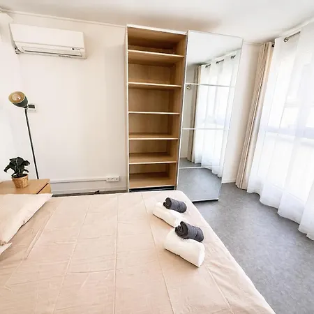 דירה Cosy 5 100m2, Centre Ville, Draps Et Serviettes, Climatise, Parking Gratuit, Tgv, Arenes A Pied 5 Minutes *