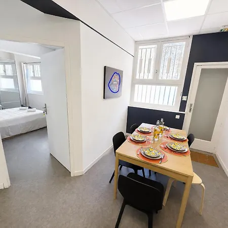 Cosy 5 100m2, Centre Ville, Draps Et Serviettes, Climatise, Parking Gratuit, Tgv, Arenes A Pied 5 Minutes Appartement *